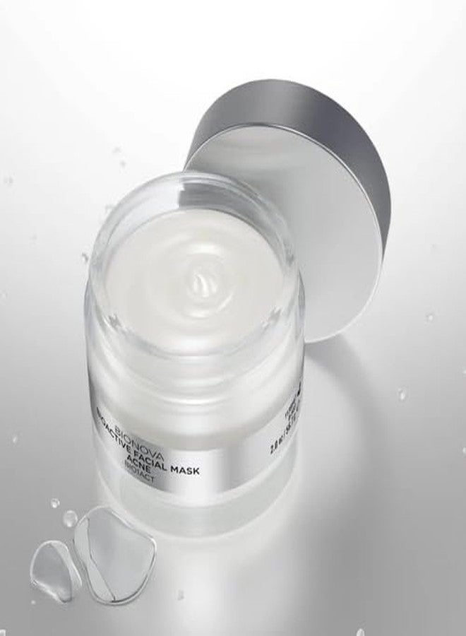 BIONOVA - Bioactive Face Mask Cream for Acne Skin - Nanocomplex of Phytosterols, Enzymes, and Antioxidants to Normalize Oil Production and Reduce Acne Flare-Ups Face Mask (2.0 oz) - Image 3